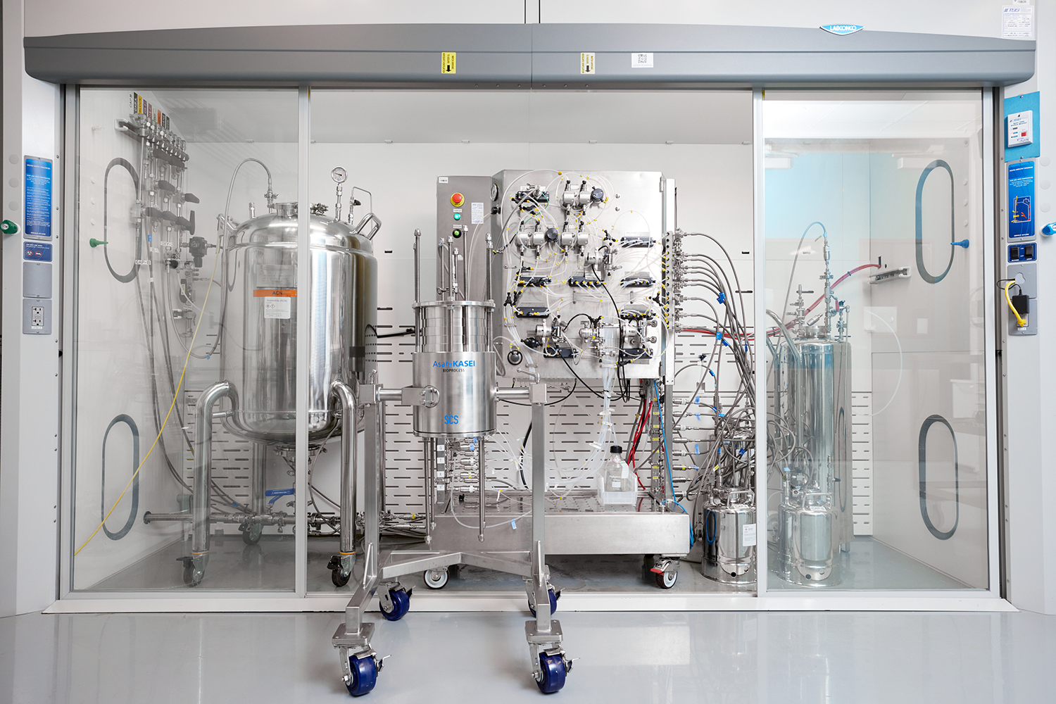 Image shows OP400 at Axolabs Petaluma site